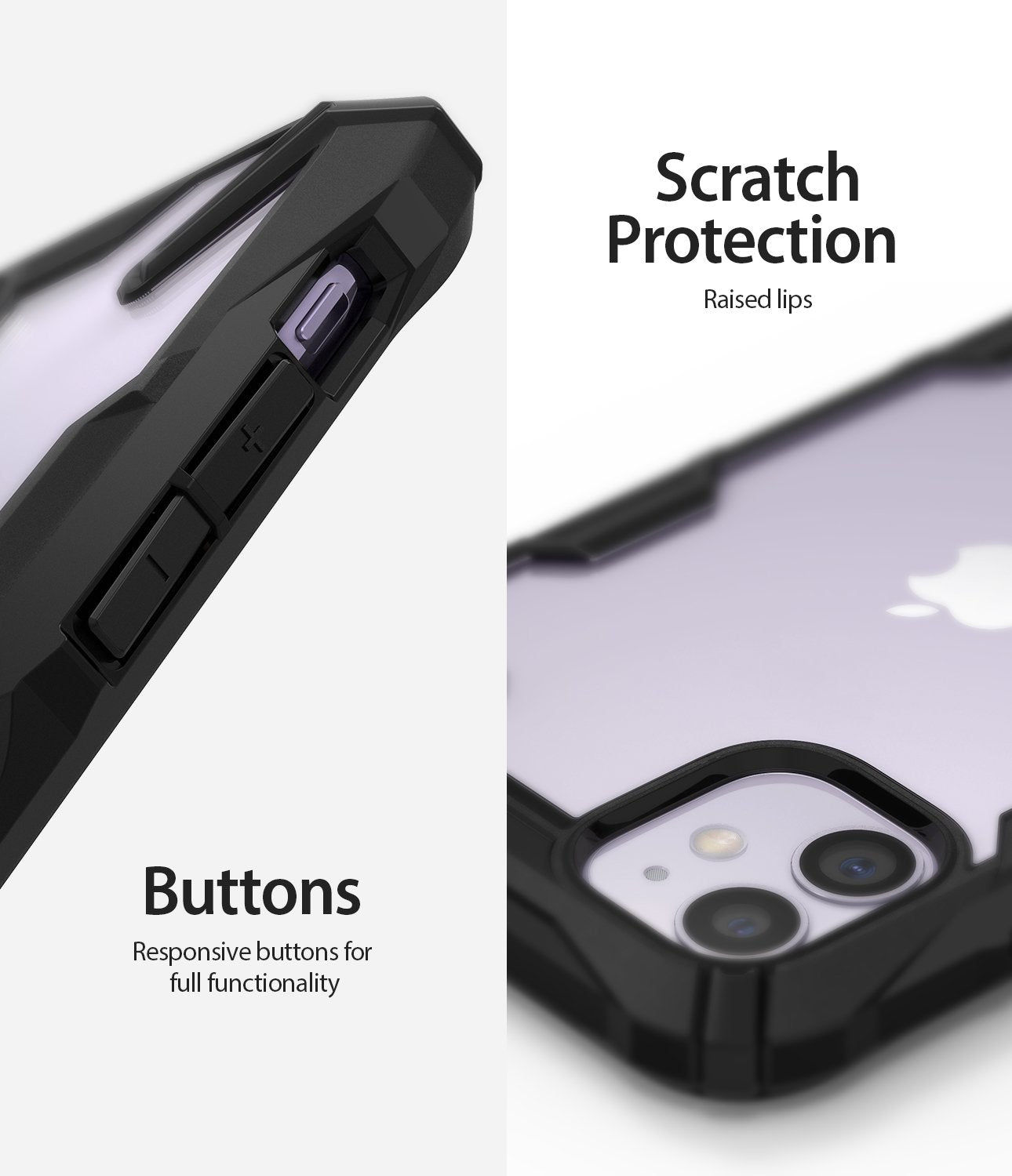 Ringke Fusion-X designed for iPhone 11 Lanyard Hole Scratch Protection