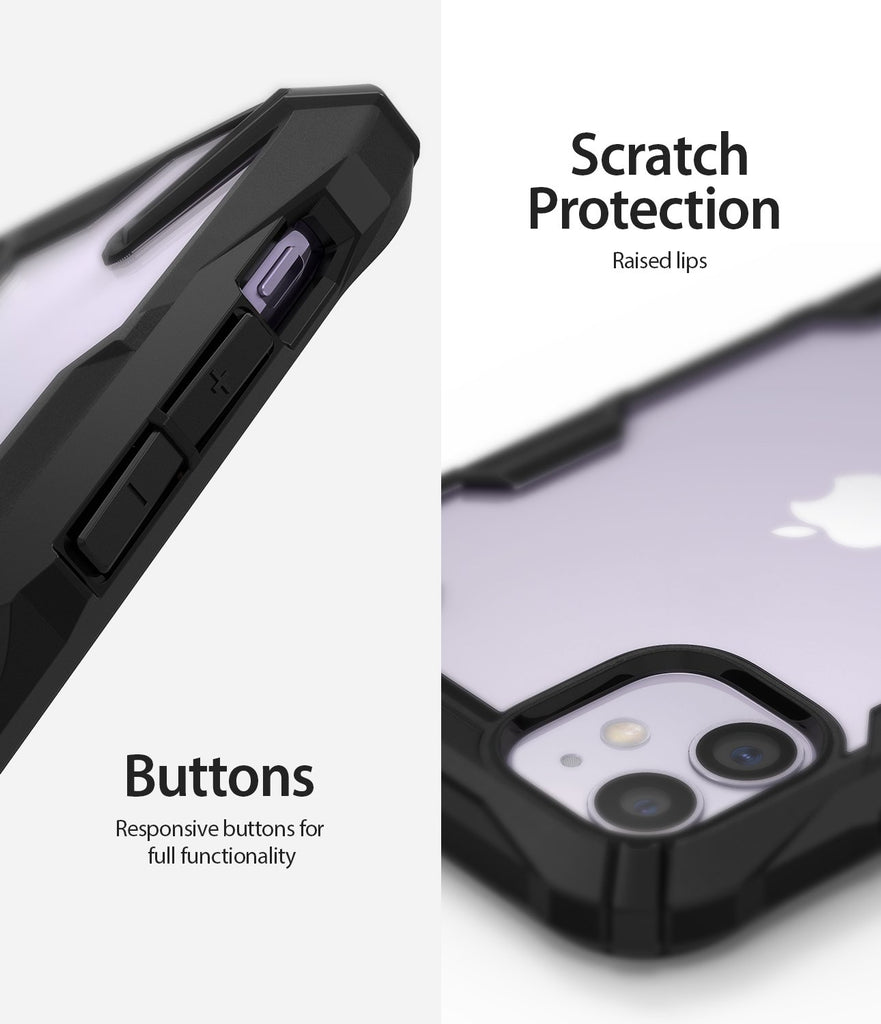 Ringke Fusion-X designed for iPhone 11 Lanyard Hole Scratch Protection