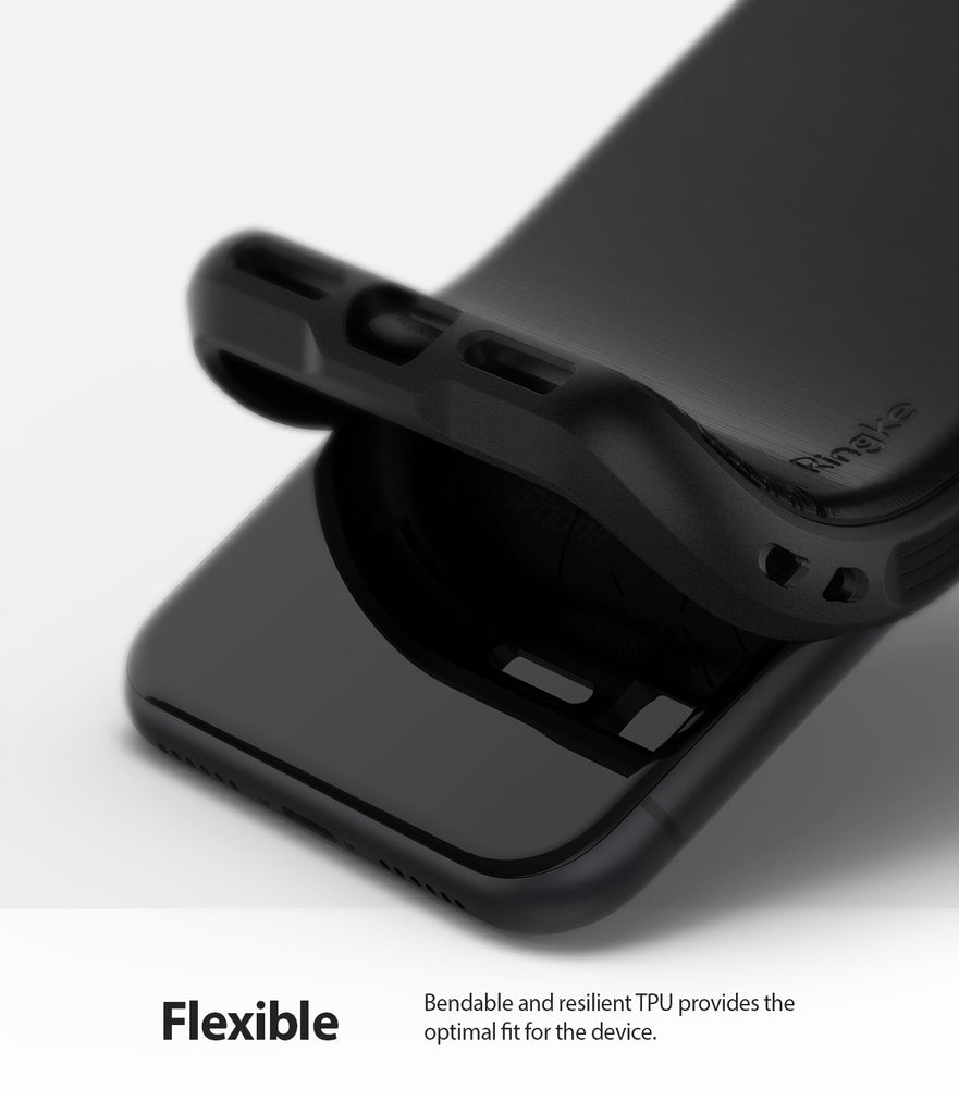 Ringke Onyx designed for iPhone 11 Black TPU Flexible