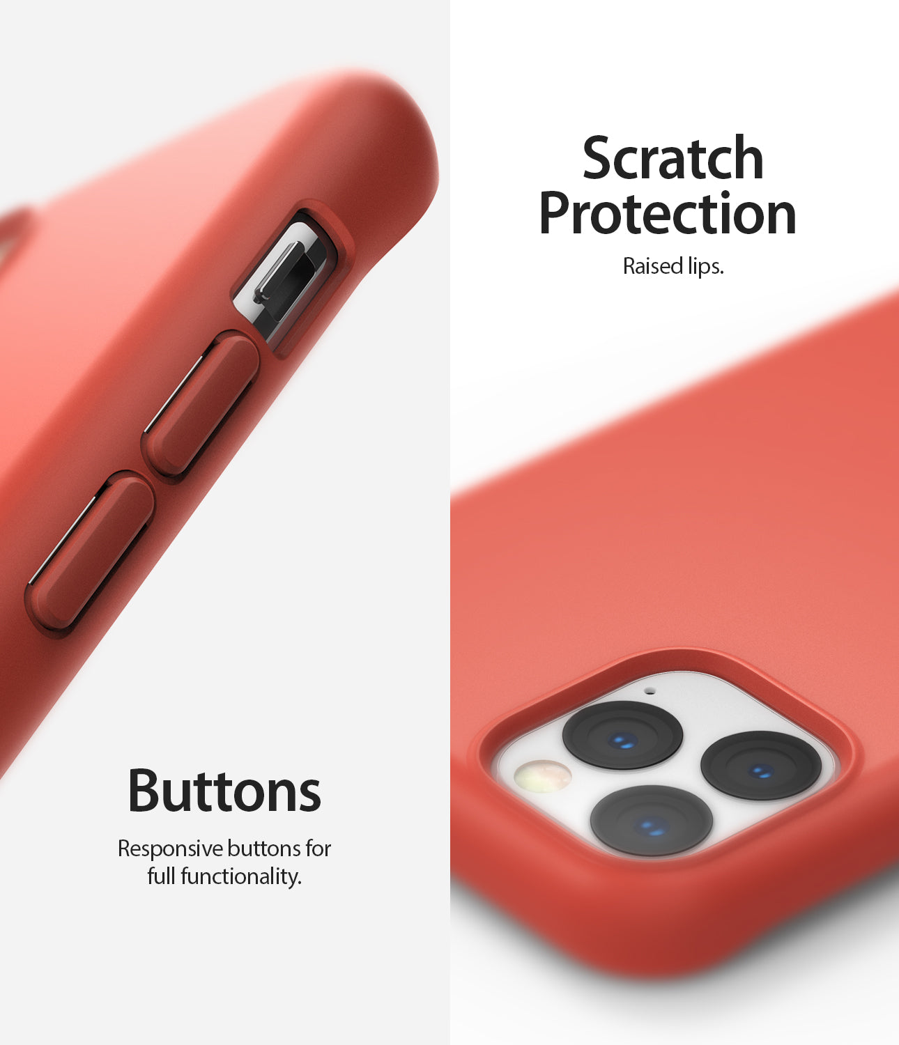 Ringke Air-S designed for iPhone 11 Pro Case buttons scratch protection