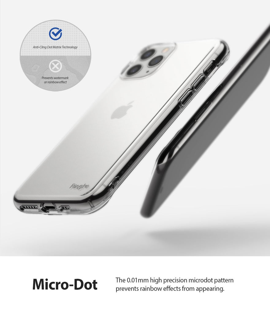 Ringke Air Designed for iPhone 11 Pro Max Case Clear micro-dot