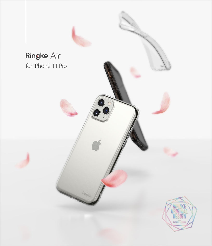 Ringke Air designed for iPhone 11 Pro Case clear smoke black