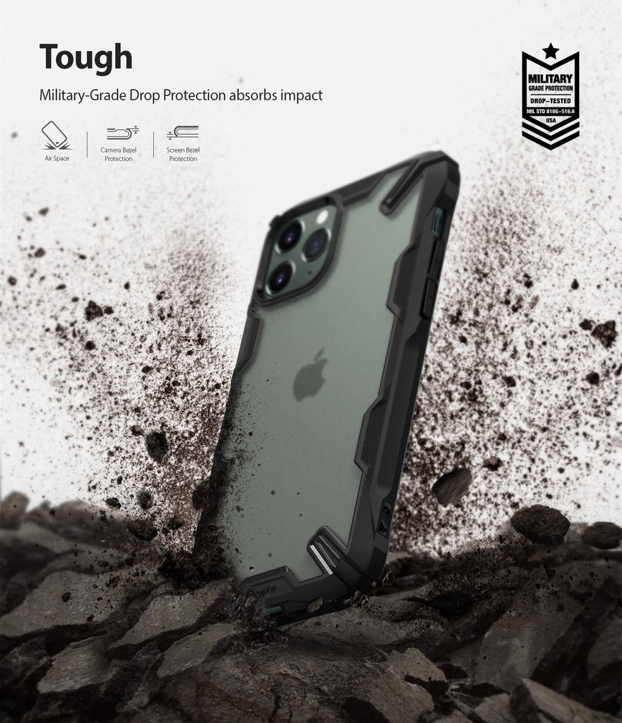Ringke Fusion-X Matte Designed Case for iPhone 11 Pro Max military grade drop protection