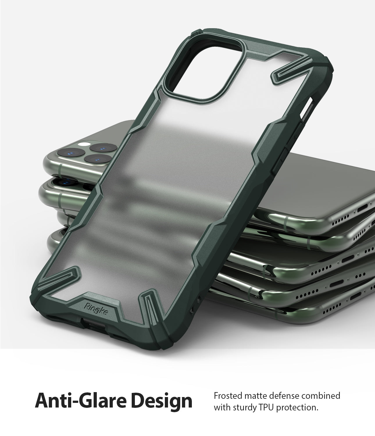 Ringke Fusion-X Matte Designed Case for iPhone 11 Pro Max anti-glare design