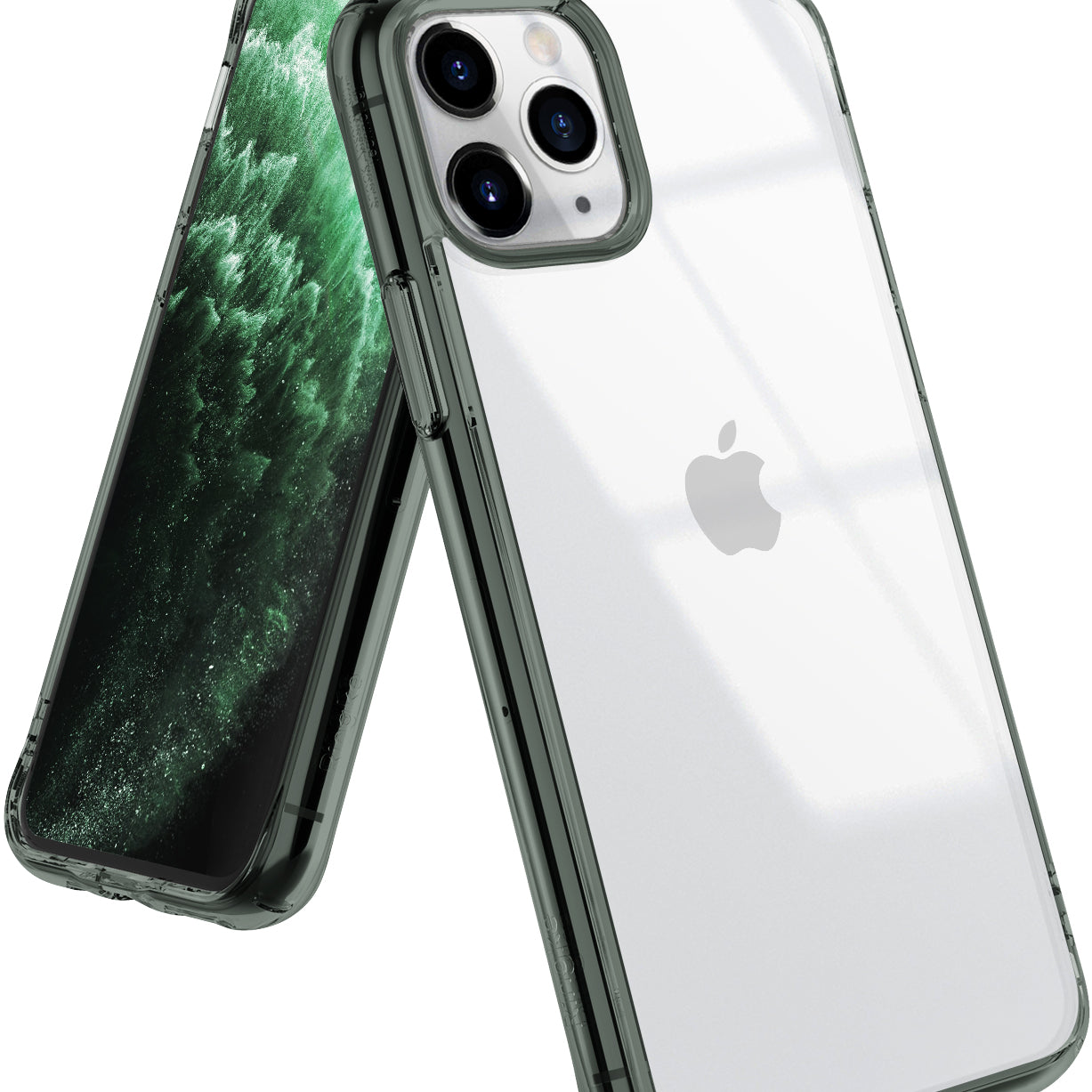 Ringke Fusion Case compatible with iPhone 11 Pro pine green