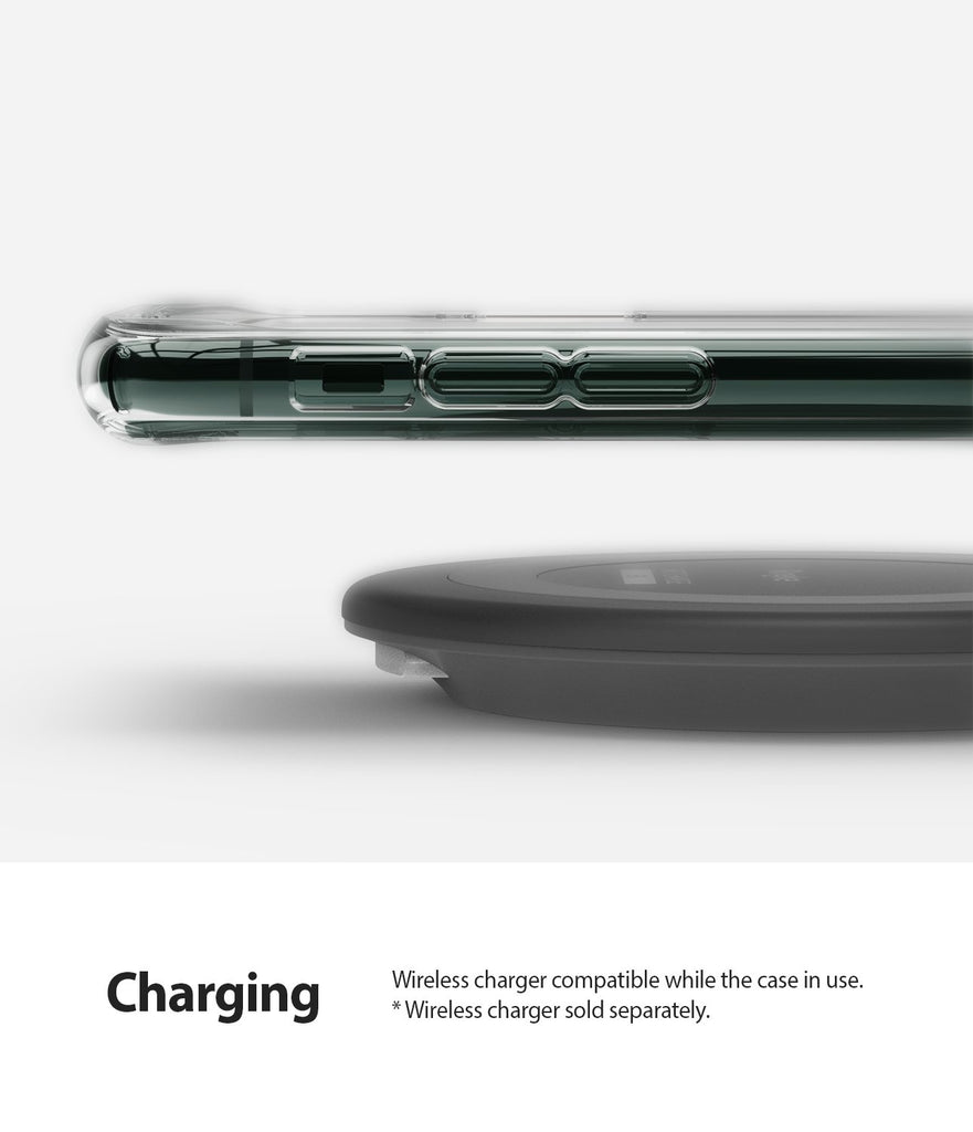 Ringke Fusion Case compatible with iPhone 11 Pro wireless charger compatible