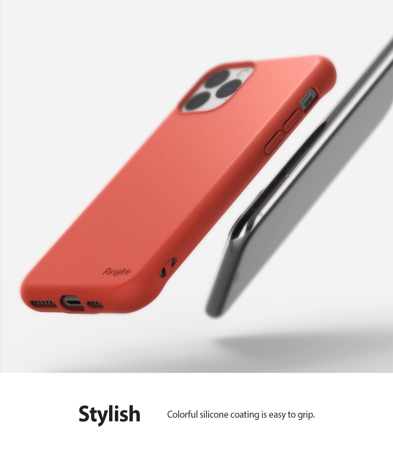Ringke Air-S Designed for iPhone 11 Pro Max Case Stylish Design Silicone Feeling Texture