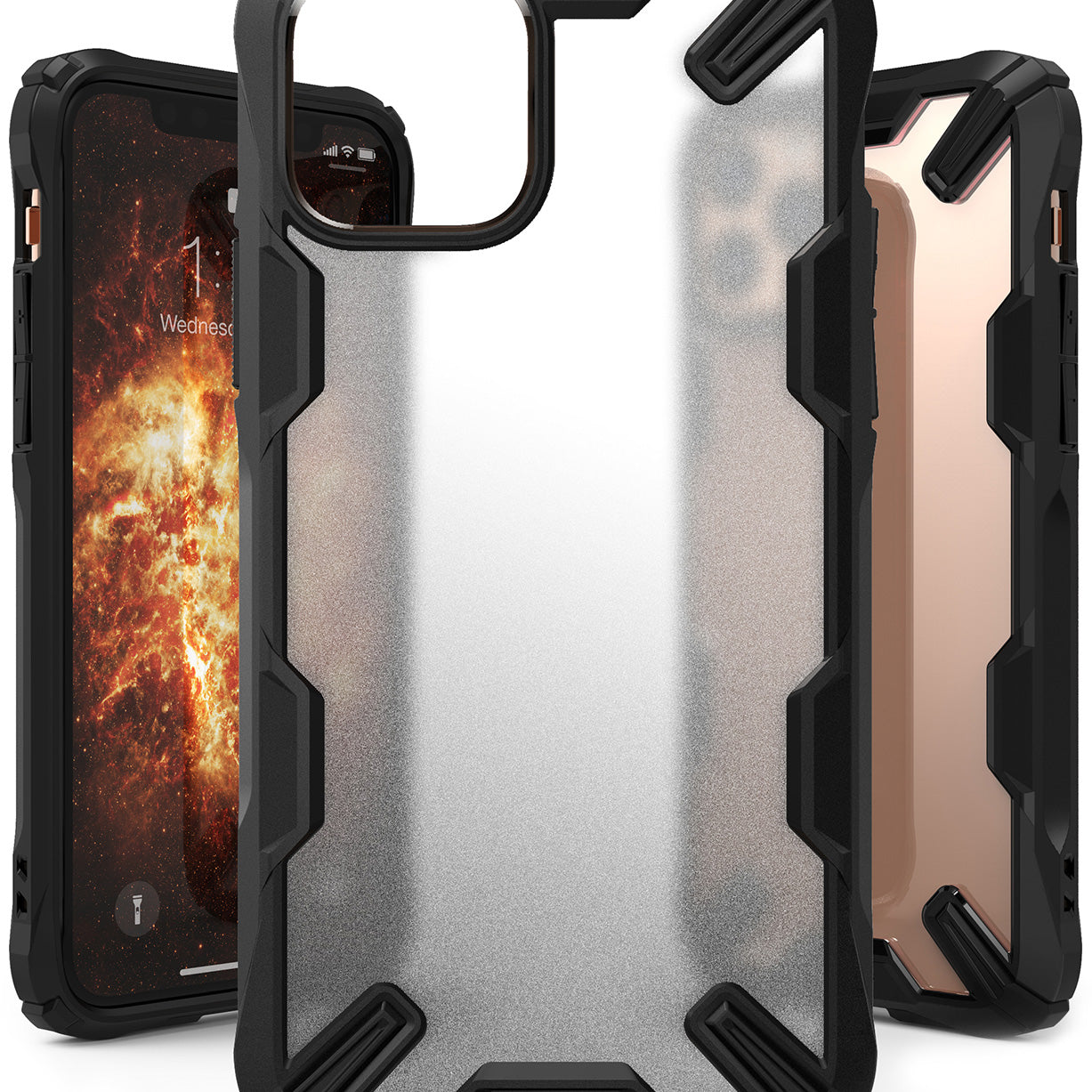 Ringke Fusion-X Matte Designed Case for iPhone 11 Pro Max black
