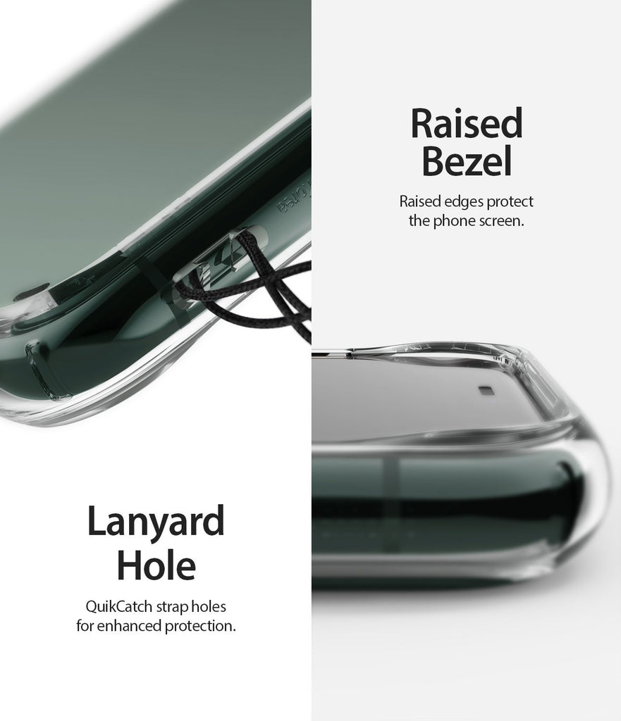 Ringke Fusion Designed for iPhone 11 Pro Max Case raised bezel lanyard hole