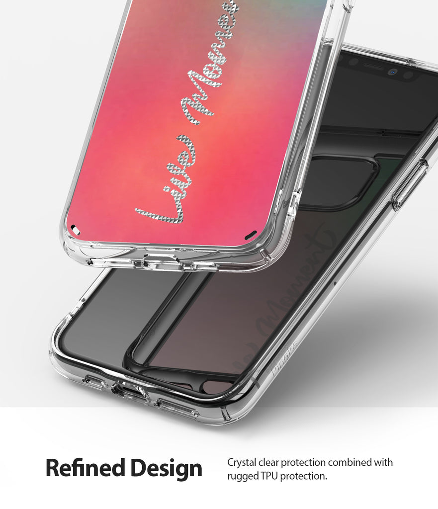refined design - crystal clear protection combined with rugged tpu protection