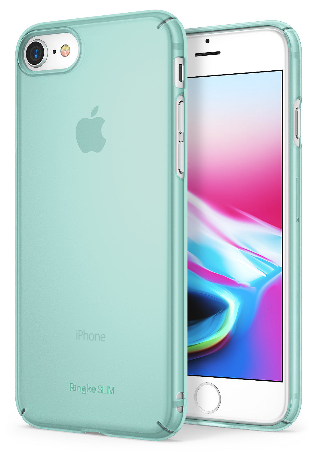 ringke slim hard pc thin protective case cover for iphone 7 8 main frost gray