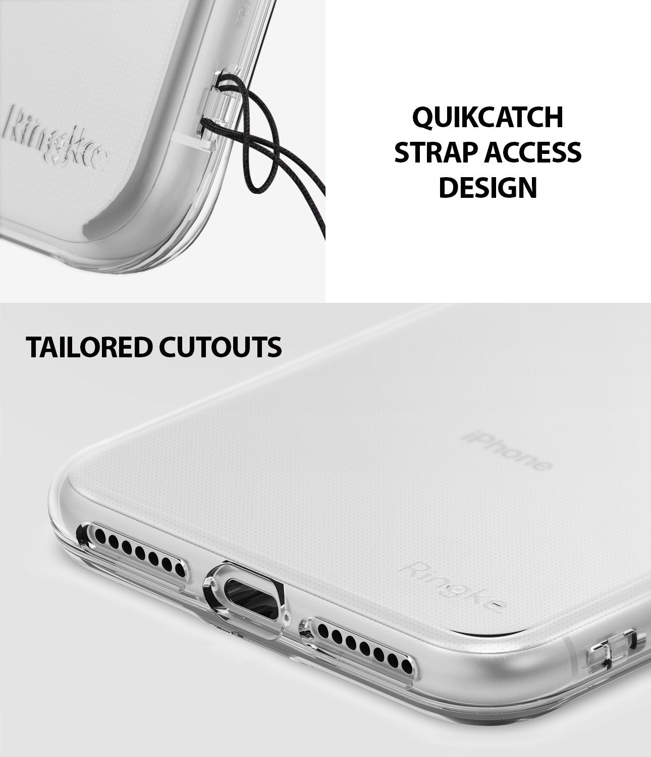 ringke air for iphone xr case cover quickcatch strap acess
