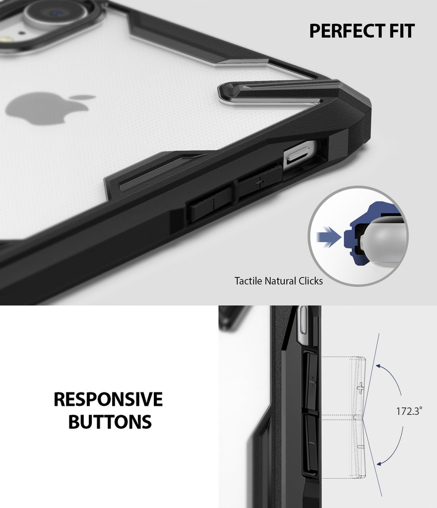 ringke fusion-x for iphone xr case cover main perfect fit