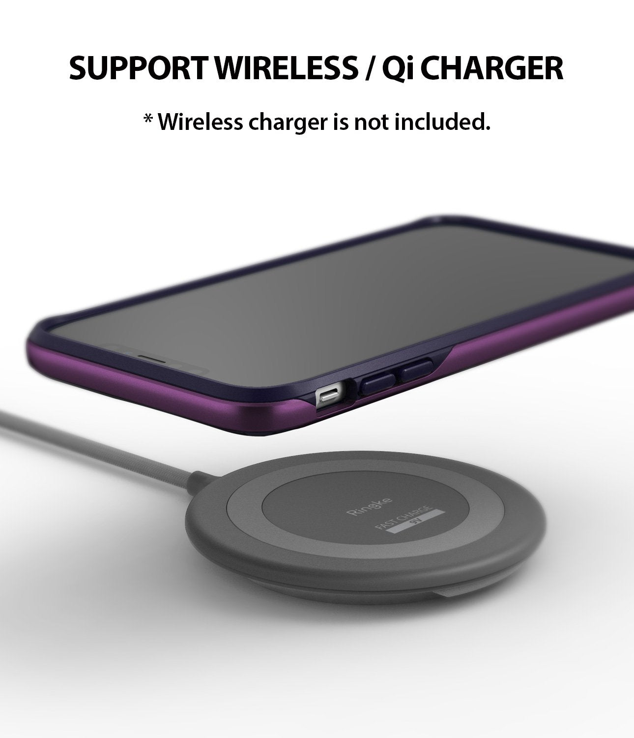 ringke wave for iphone xr case cover wireless charging compatible