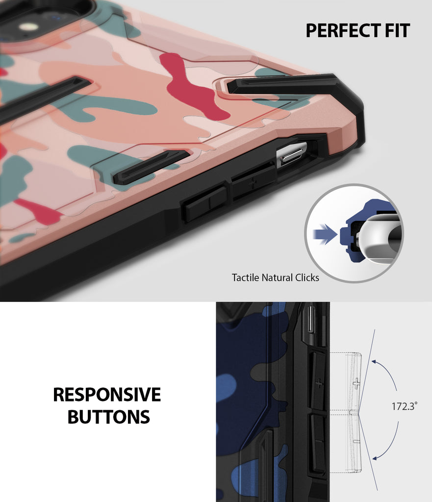 ringke dual-x for iphone xs case cover detail image