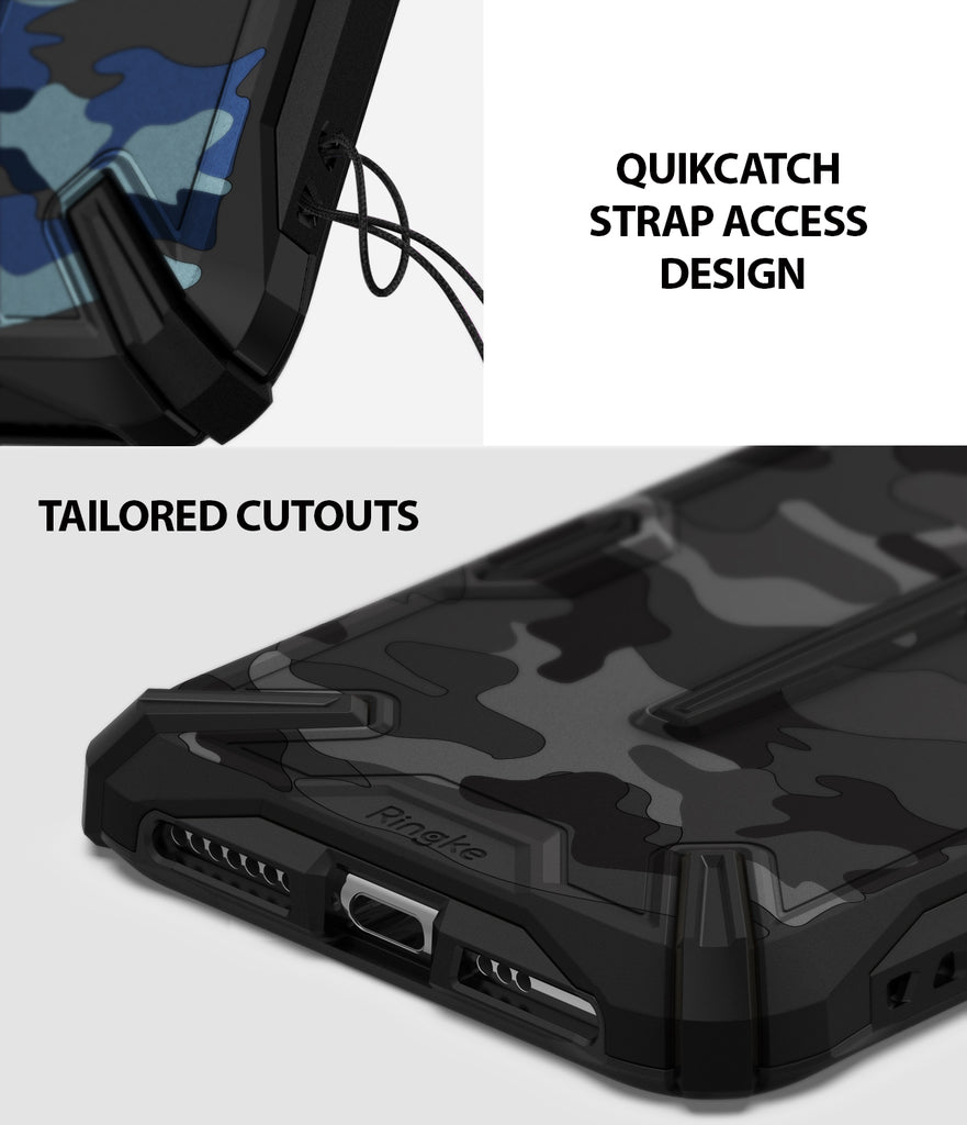 ringke dual-x for iphone xs case cover quickcatch strap access
