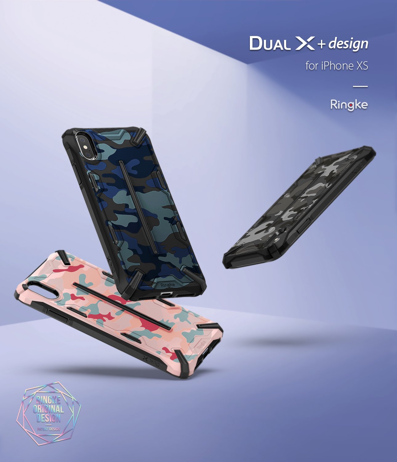 ringke dual-x for iphone xs case cover main