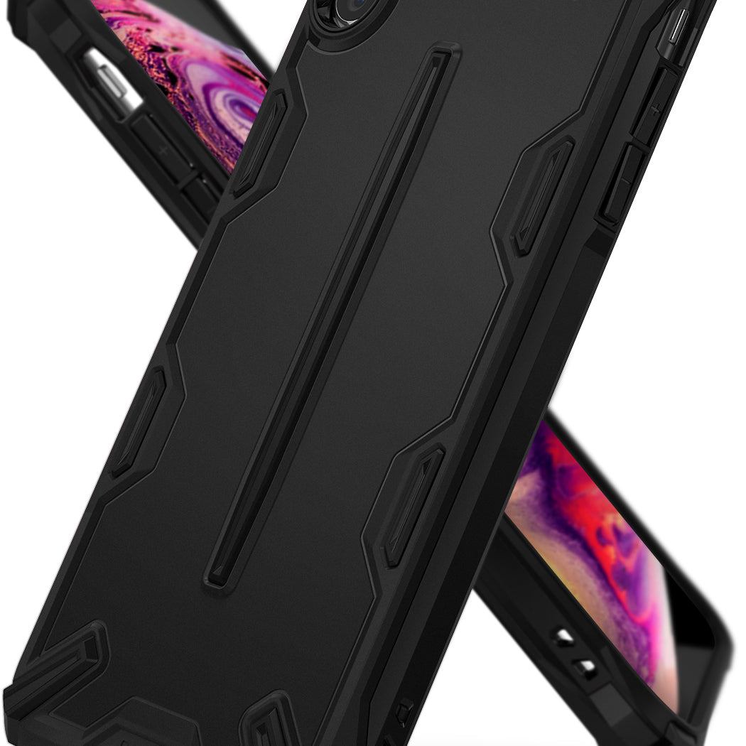 ringke dual-x for apple iphone xs max case cover main sf black