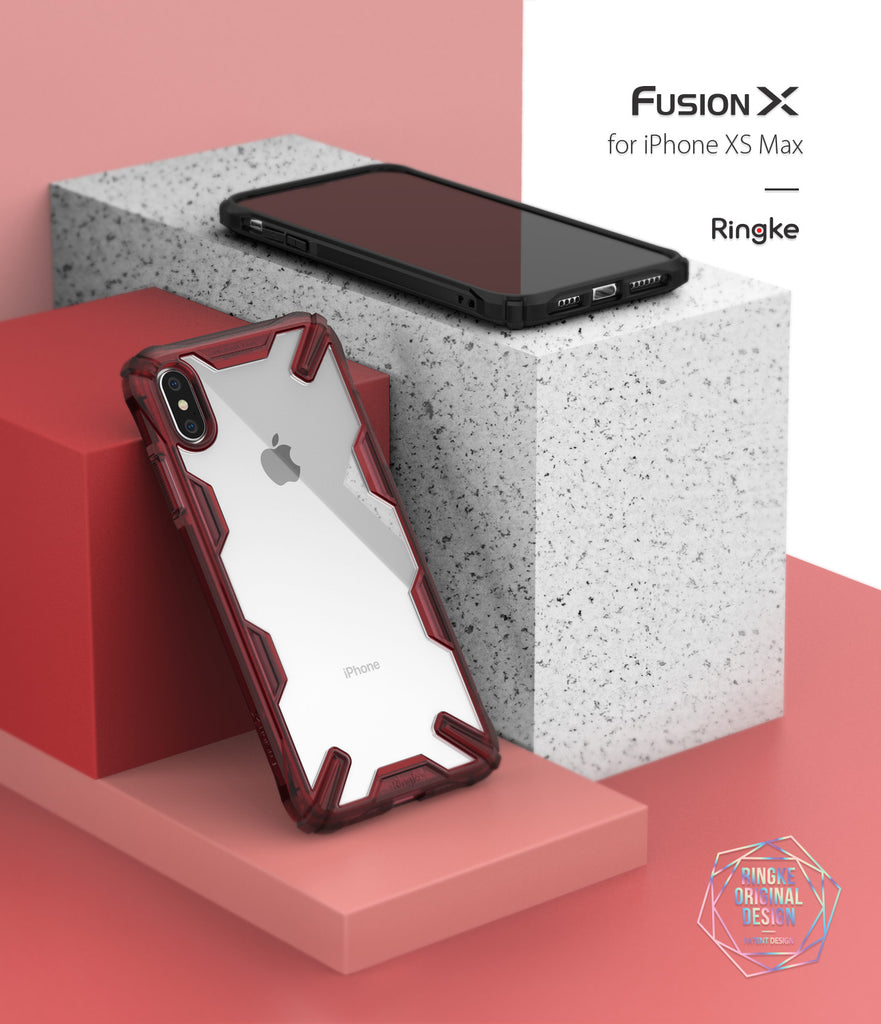 ringke fusion-x for apple iphone xs max case cover main