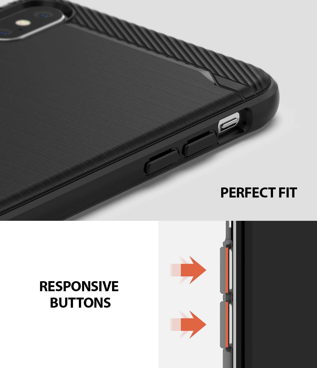 ringke onyx for apple iphone xs max case cover detail image