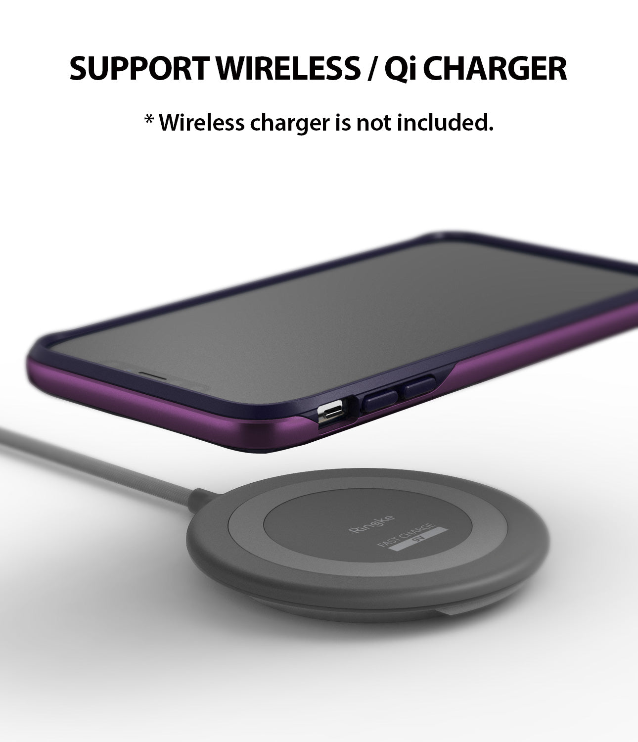 ringke wave for iphone xs case cover wireless charging compatible