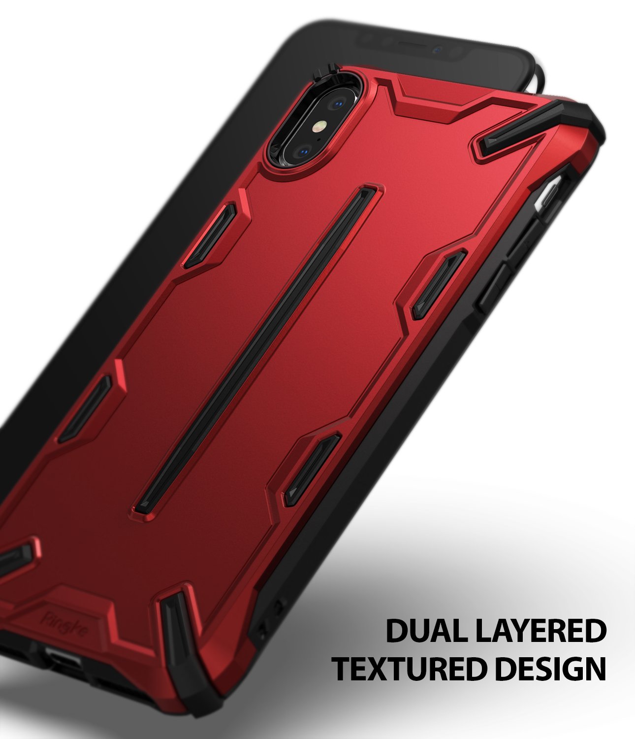 ringke dual-s for iphone xs case cover dual layered design