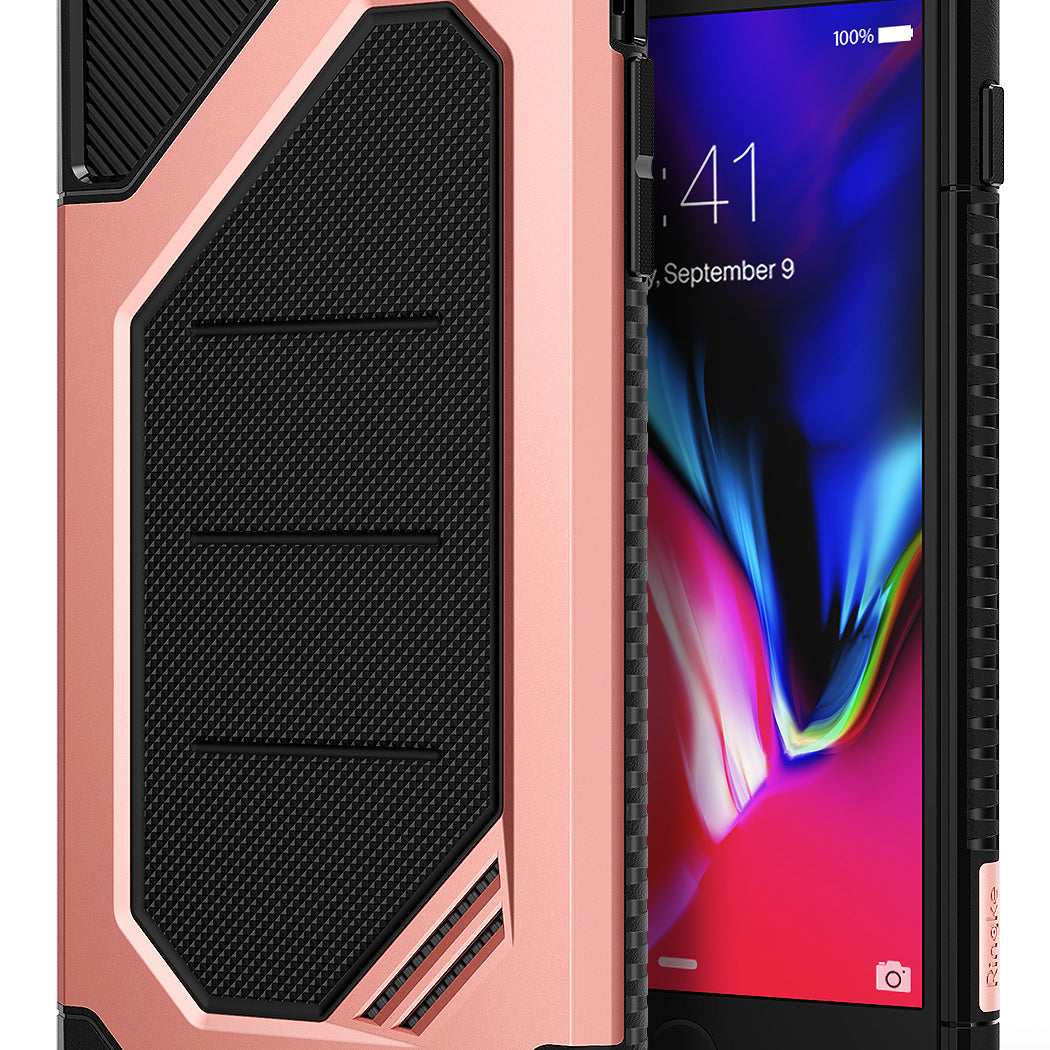 ringke max heavy duty protective case cover for iphone 7 plus 8 plus main rose gold