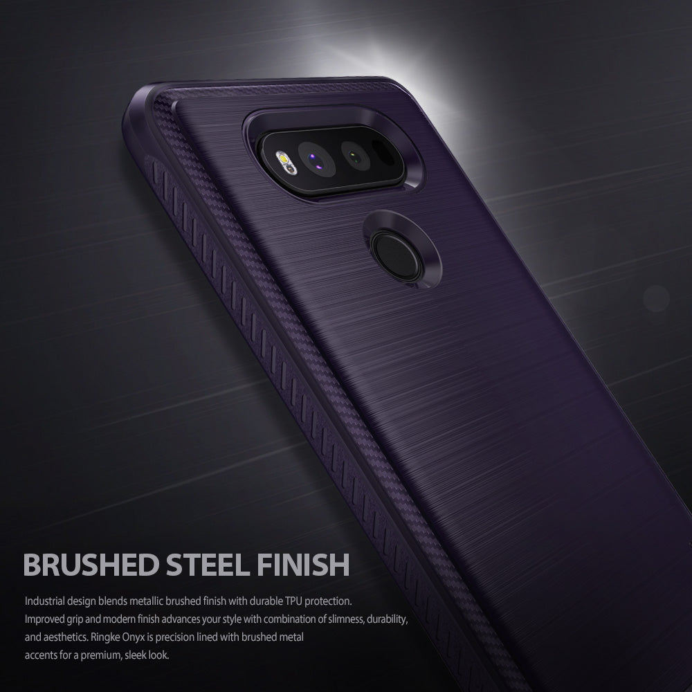 brushed steel finish design