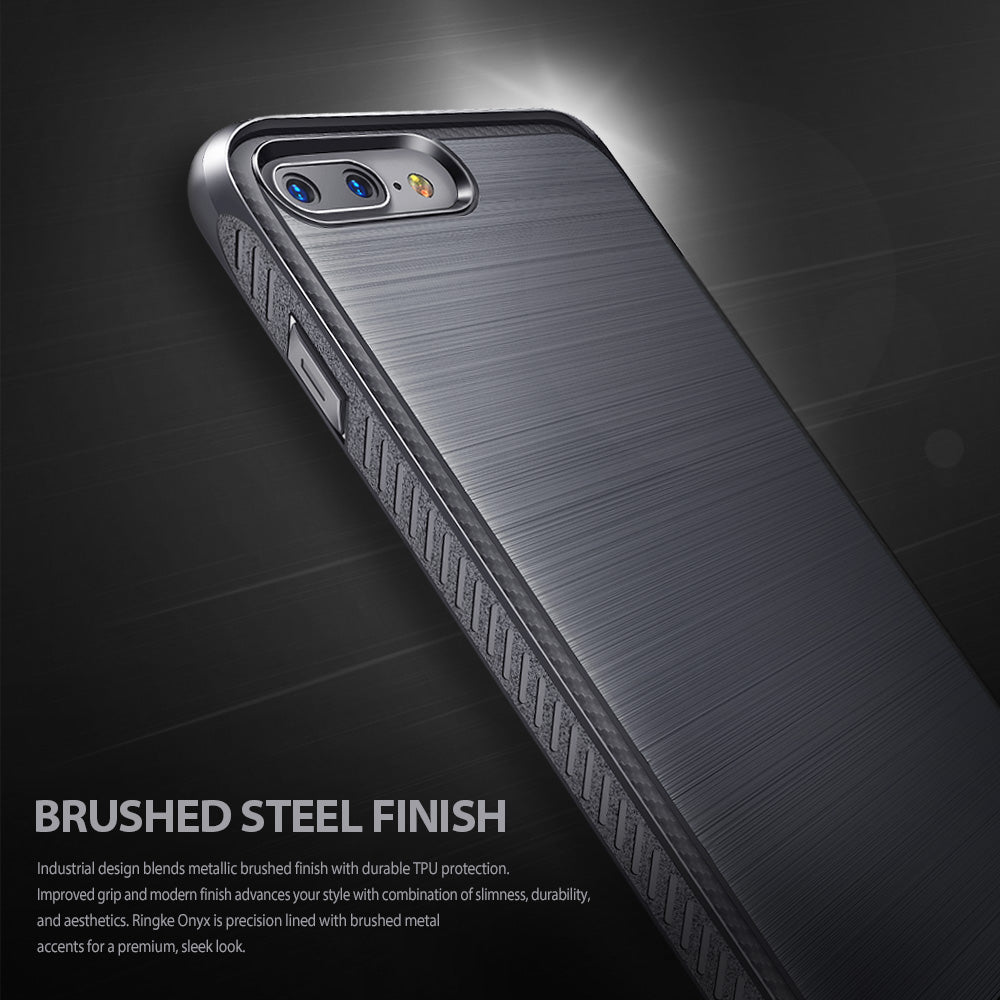 ringke onyx rugged flexible tpu case cover for iphone 7 plus 8 plus main mist gray