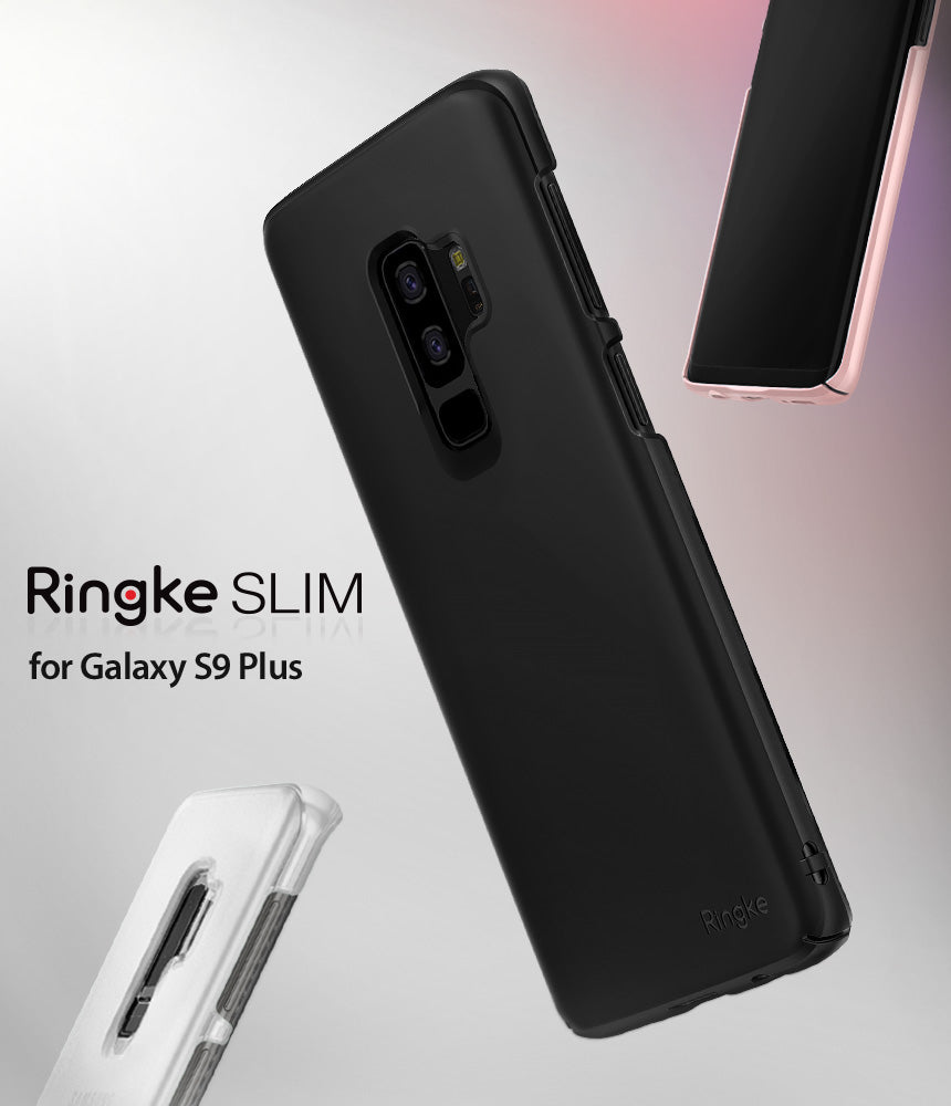 ringke slim lightweight thin hard pc back cover for galaxy s9 plus 