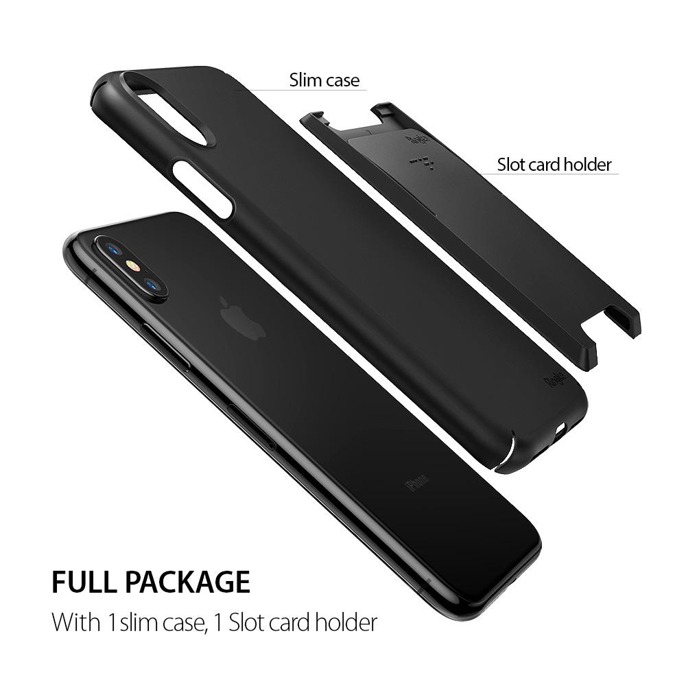 ringke slim slot for iphone x case cover main full storage