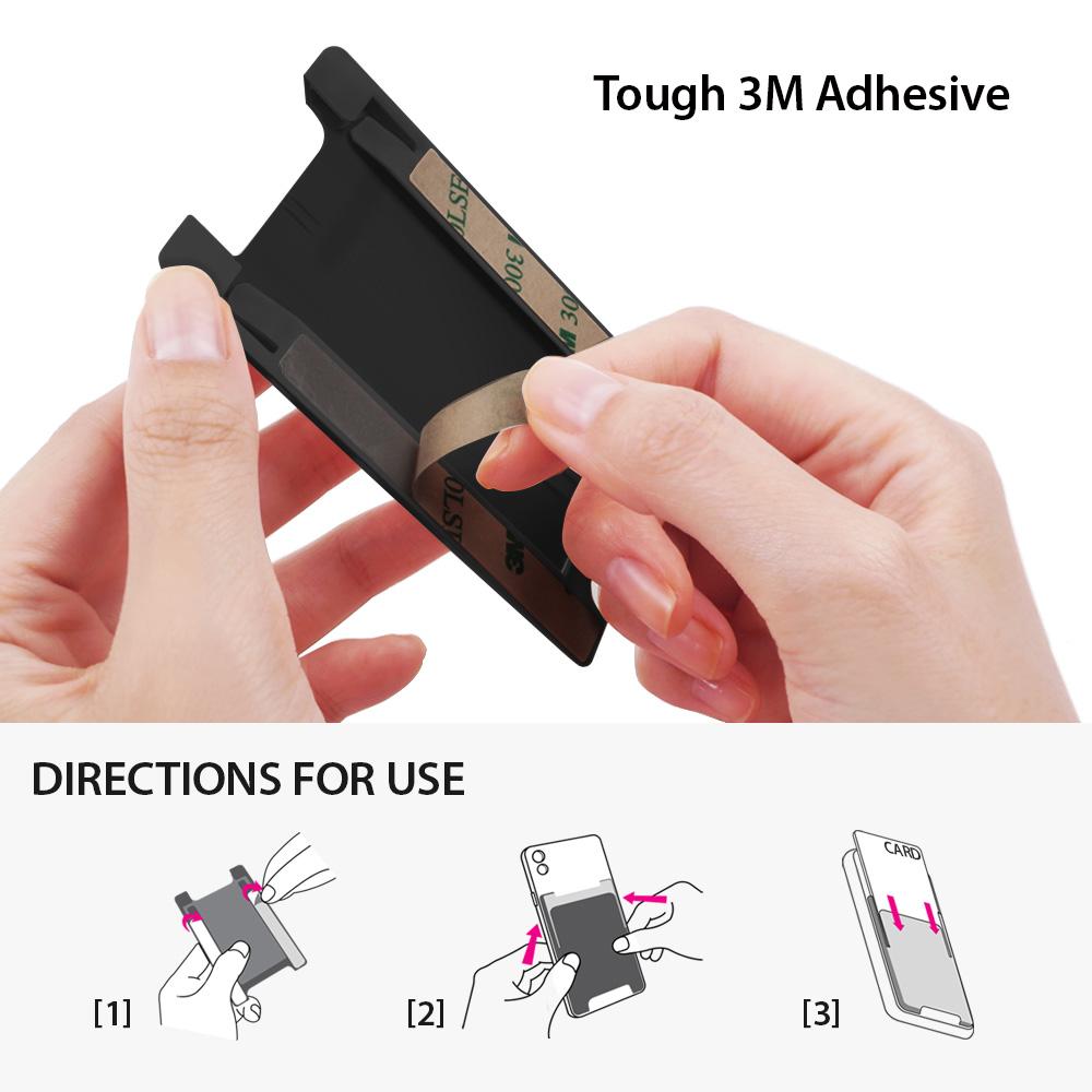 ringke slim slot for iphone x case cover main tough 3m adhesive