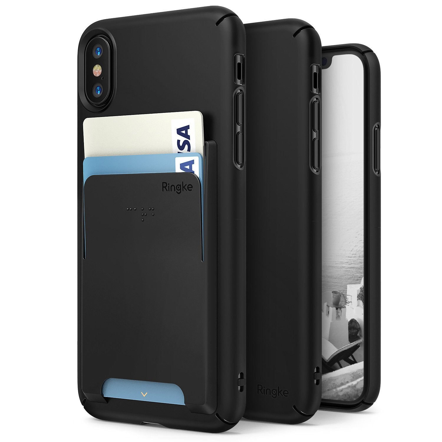 ringke slim slot for iphone x case cover main