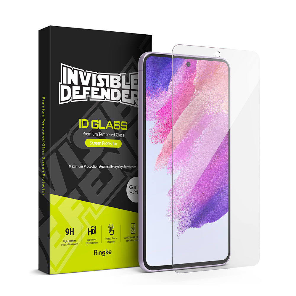 Galaxy S21 FE Screen Protector | Invisible Defender Tempered Glass