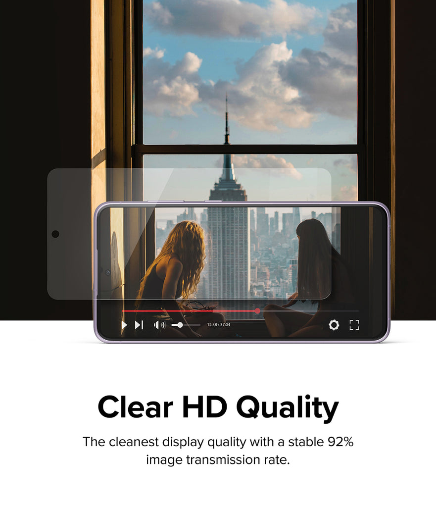 Galaxy S21 FE Screen Protector | Invisible Defender Glass - Ringke Official Store