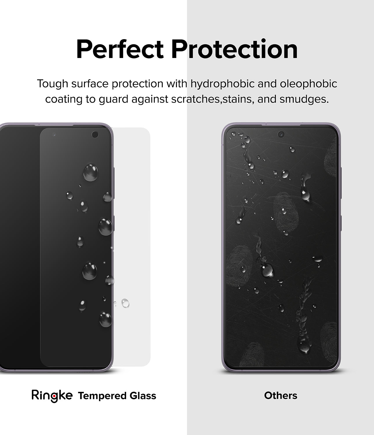 Galaxy S21 FE Screen Protector | Invisible Defender Glass - Ringke Official Store
