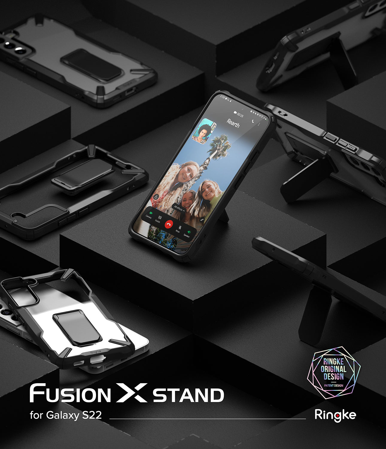 Galaxy S22 Case | Fusion-X Stand - Ringke Official Store