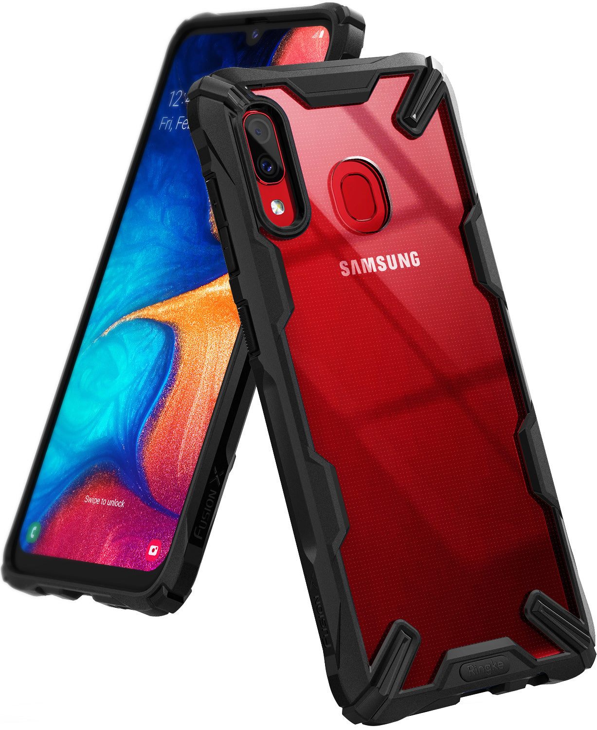 galaxy a20 fusion-x case black