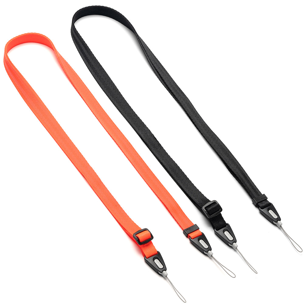 Shoulder Strap | Black / Neon Orange