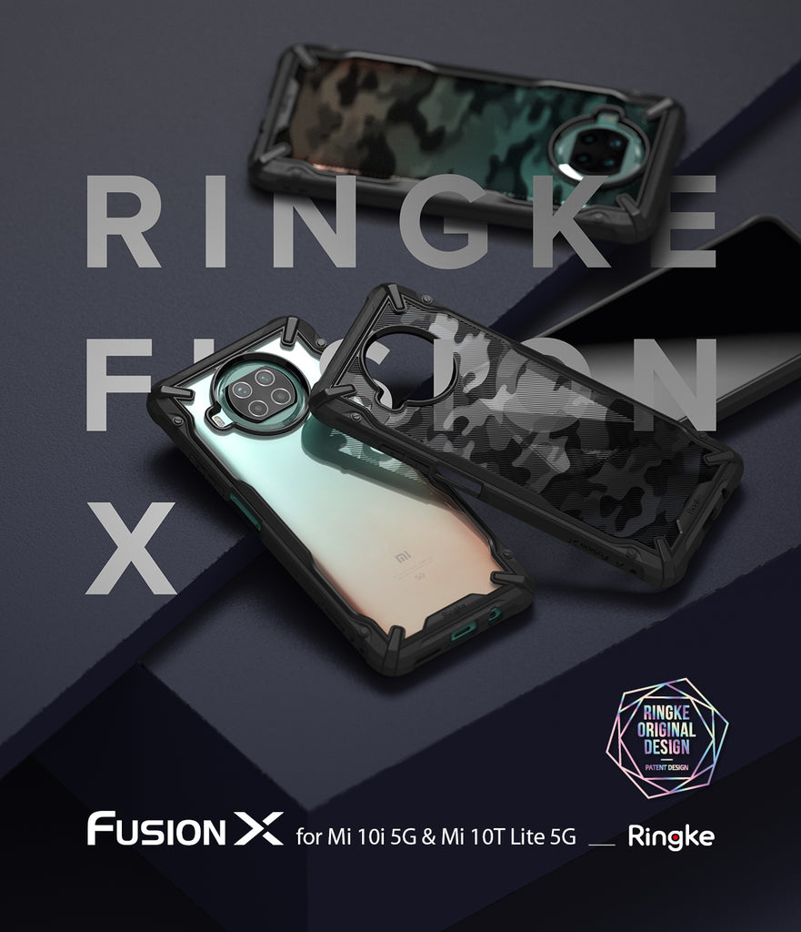 ringke fusion-x case compatible with xiaomi mi 10t lite 5g / mi 10i 5g