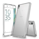 xperia xa case, ringke fusion case crystal clear pc back tpu bumper case