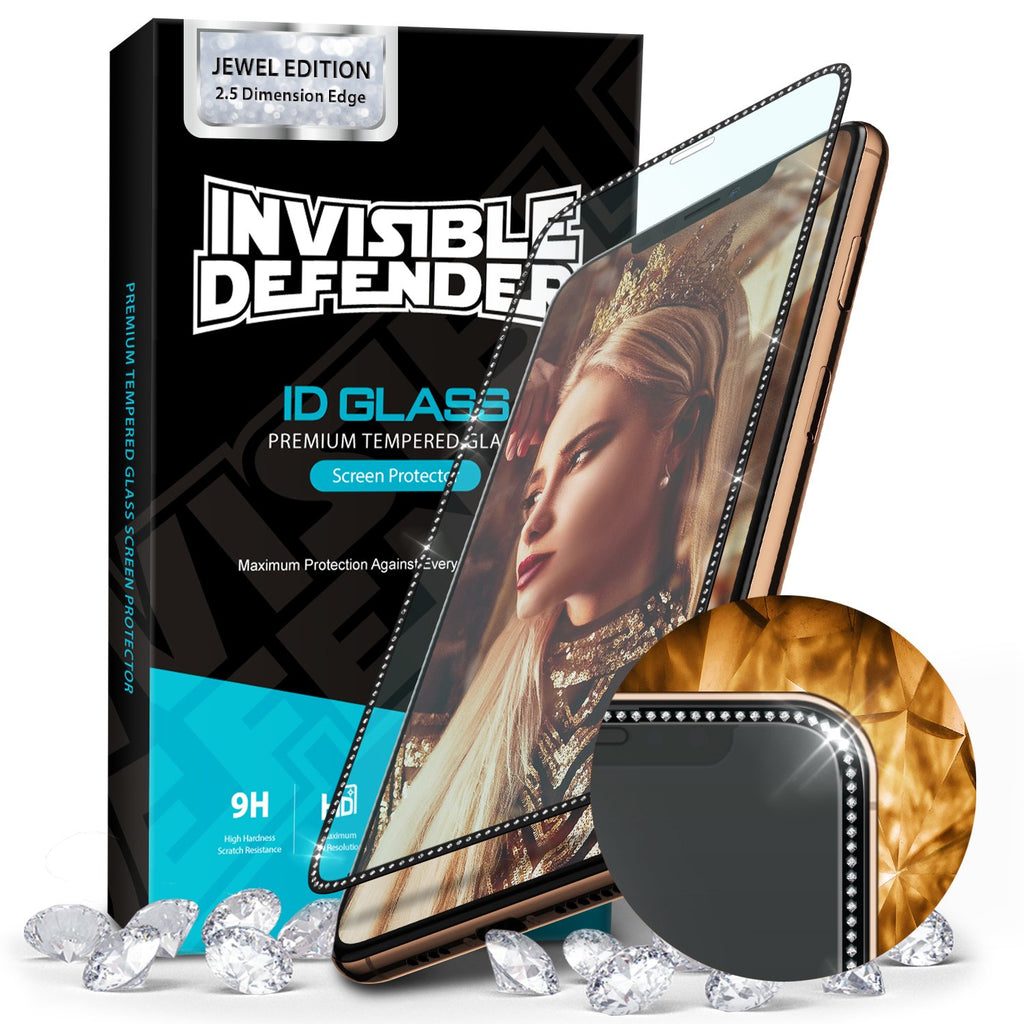 ringke invisible defender for iphone xs 11 pro tempered glass screen protector jewel edition main