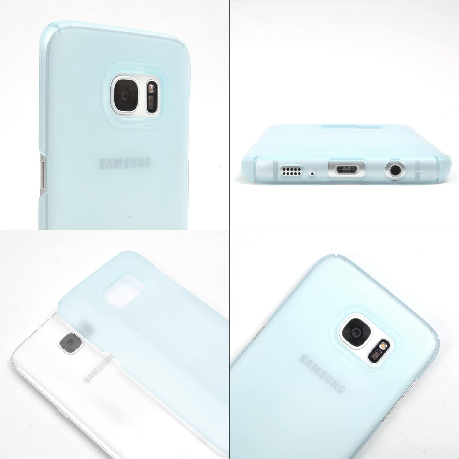 ringke slim premium pc hard cover case for galaxy s7 edge frost mint
