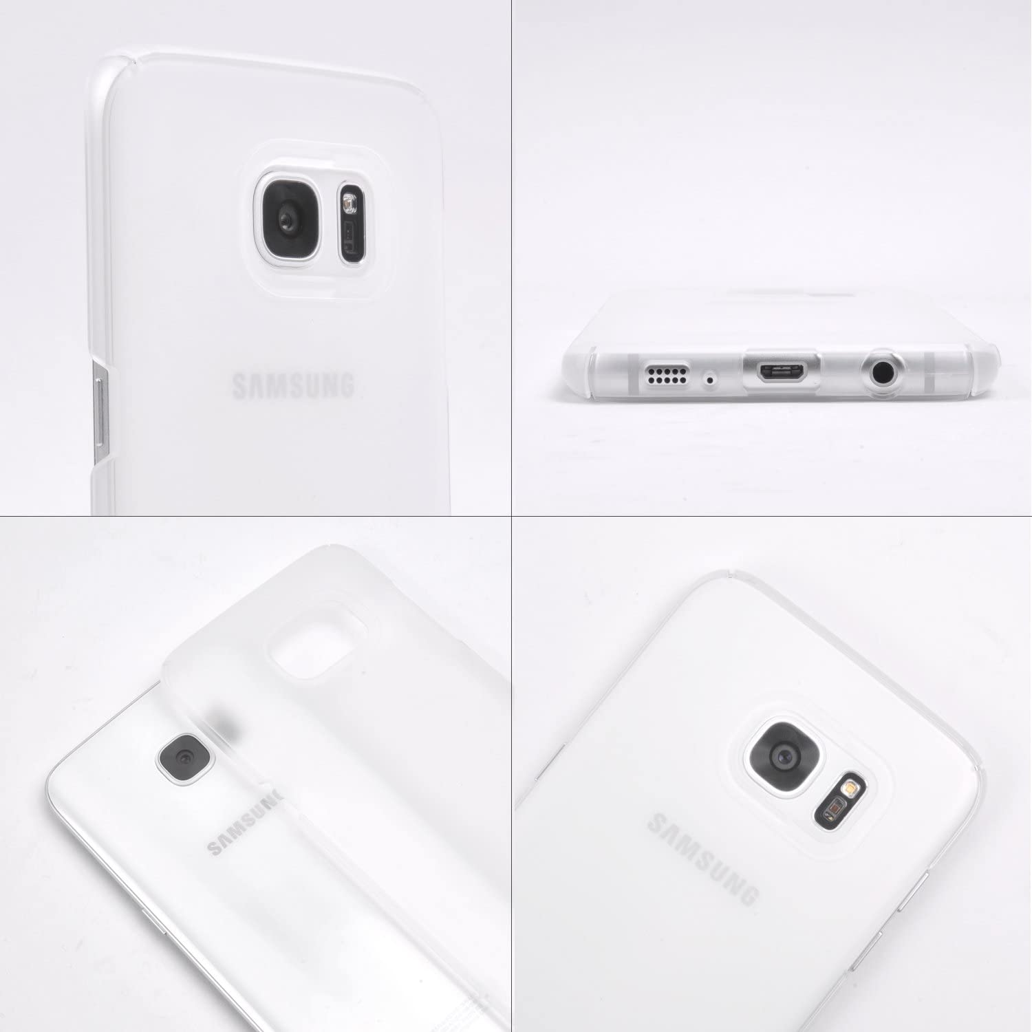 ringke slim premium pc hard cover case for galaxy s7 edge frost white