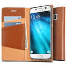 ringke signature wallet cover case for galaxy s7 brown