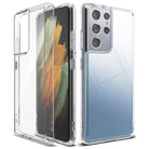 ringke fusion designed for samsung galaxy s21 ultra - clear