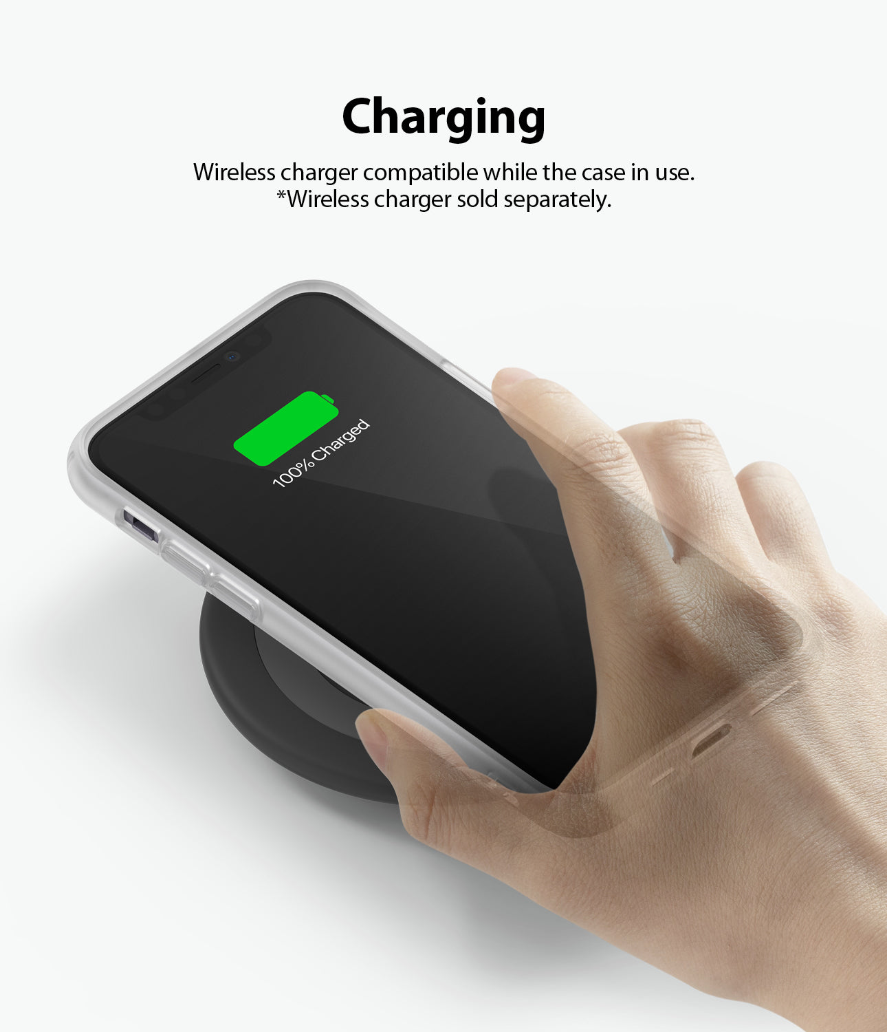 Ringke Fusion Matte for iPhone 11 Anti-Fingerprint Frosted PC Case Wireless Charger Compatible
