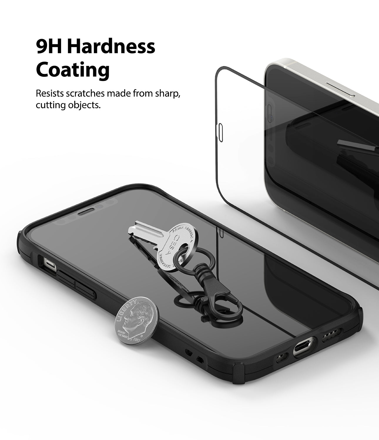 iPhone 12 Mini Screen Protector | Invisible Defender Glass - 9H Hardness Coating