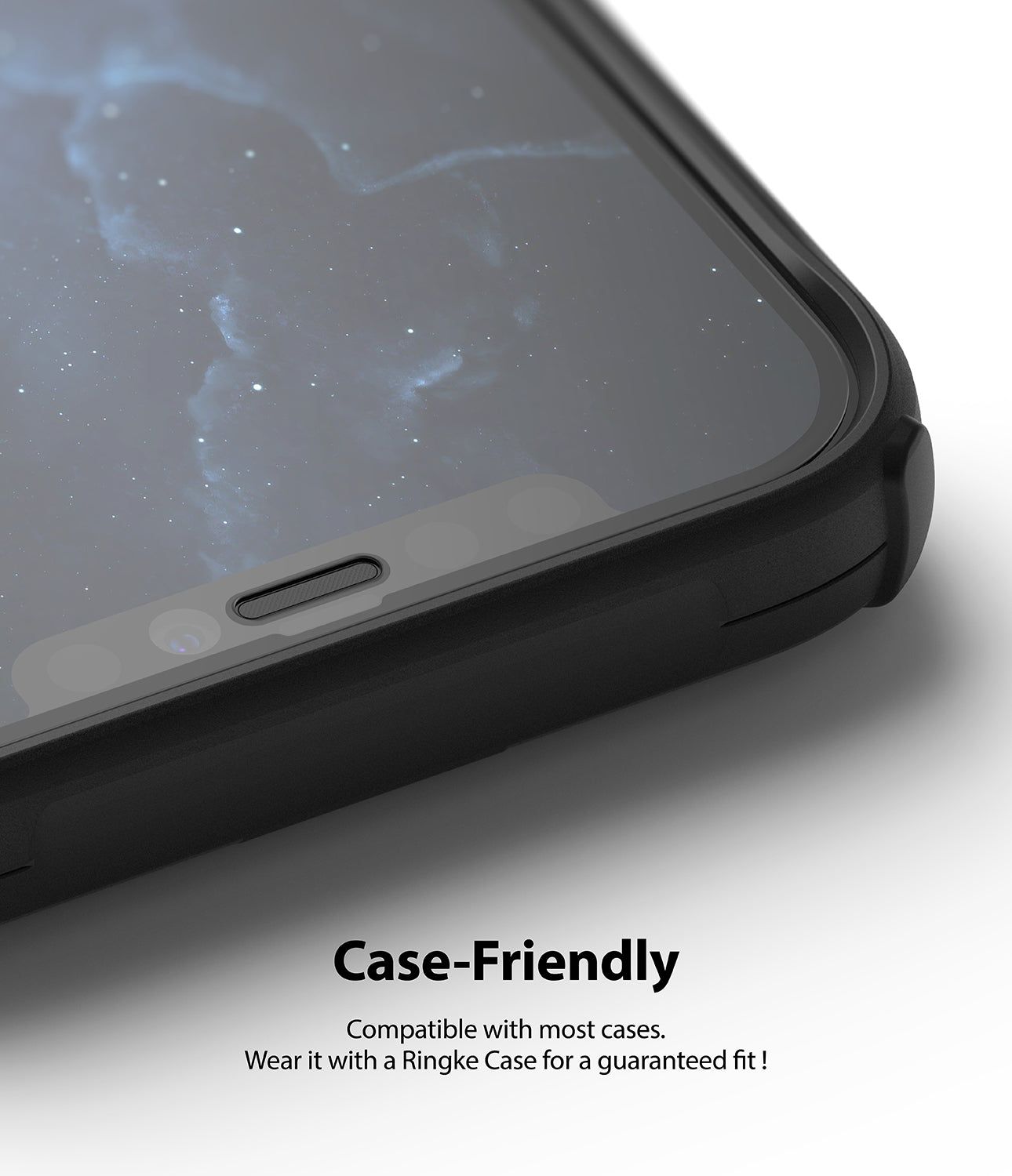 iPhone 12 Mini Screen Protector | Invisible Defender Glass - Case-Friendly