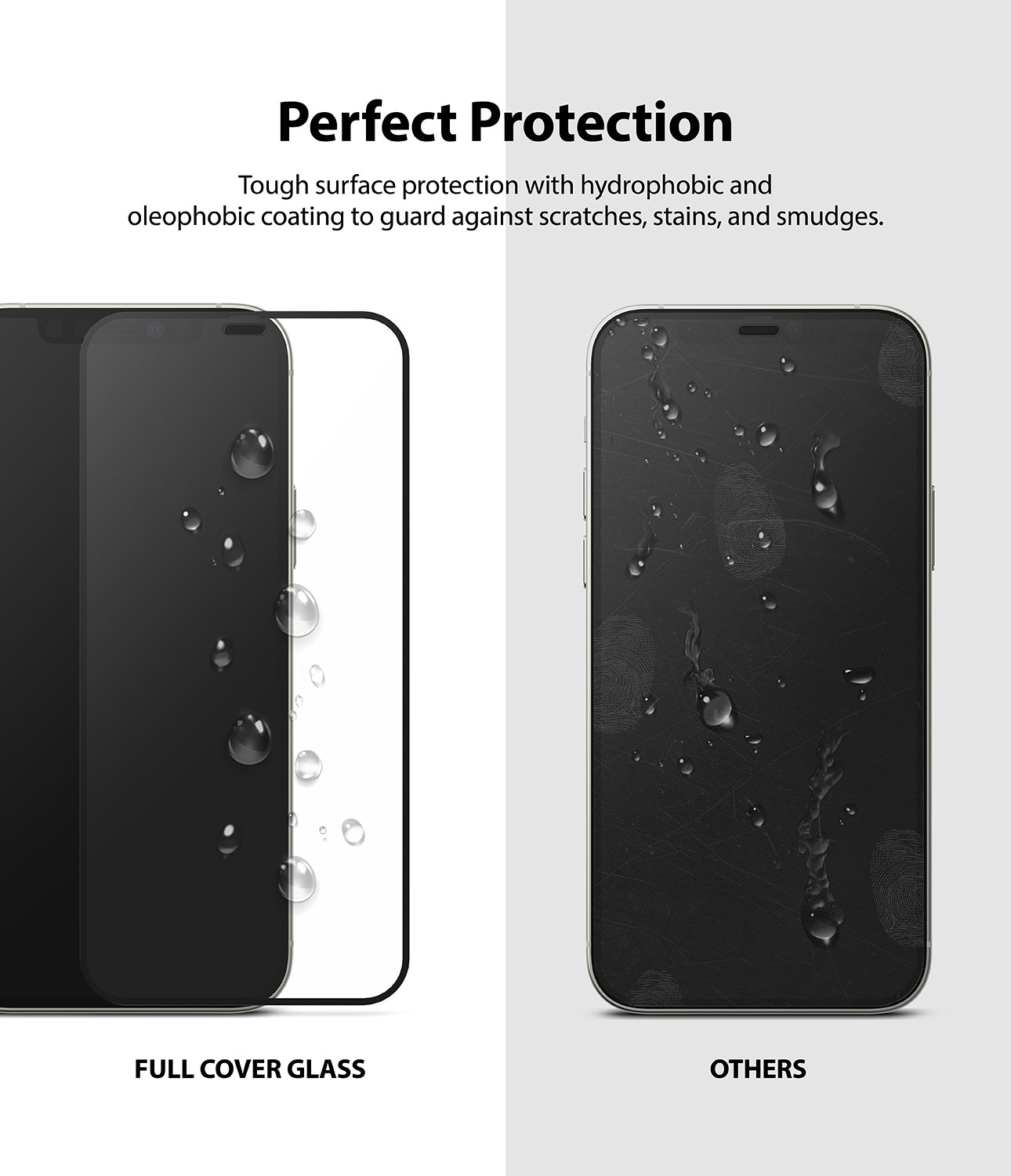 iPhone 12 Pro Max Screen Protector | Invisible Defender Glass - Perfect Protection
